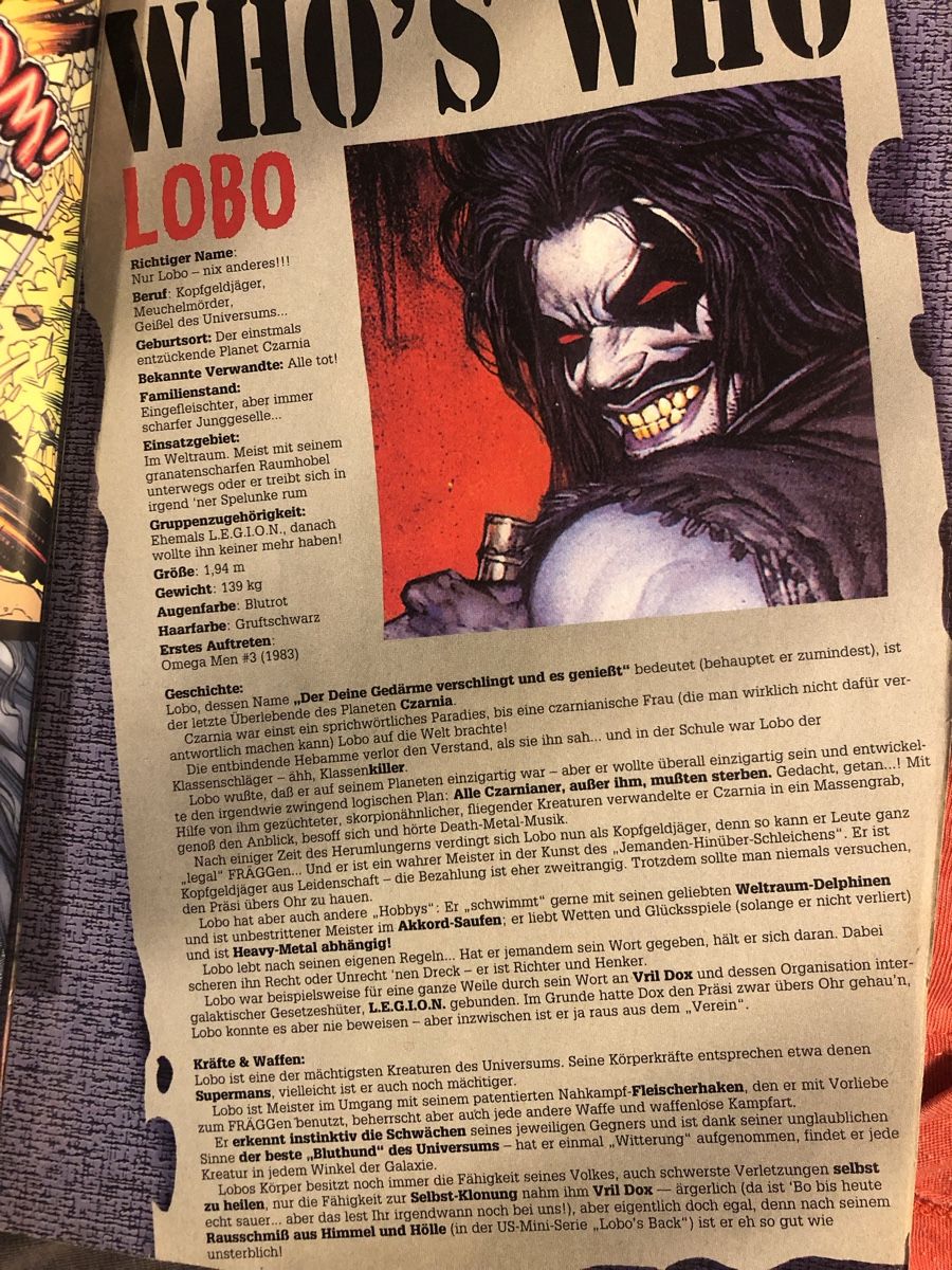 Fumetti: LOBO 1-25 – Usato da Basel venduto da LukasLiederer 2