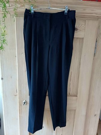 Mango Anzughose, Gr. 38, schwarz, neuwertig, Herbst