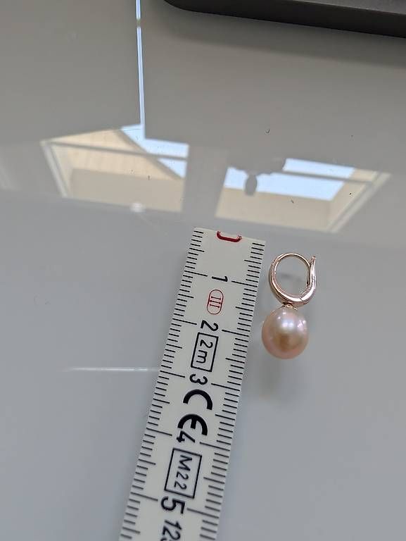 Boucles d'oreille: Ohrringe mit Perlen rose – D'occasion à Konolfingen par Honey870 1