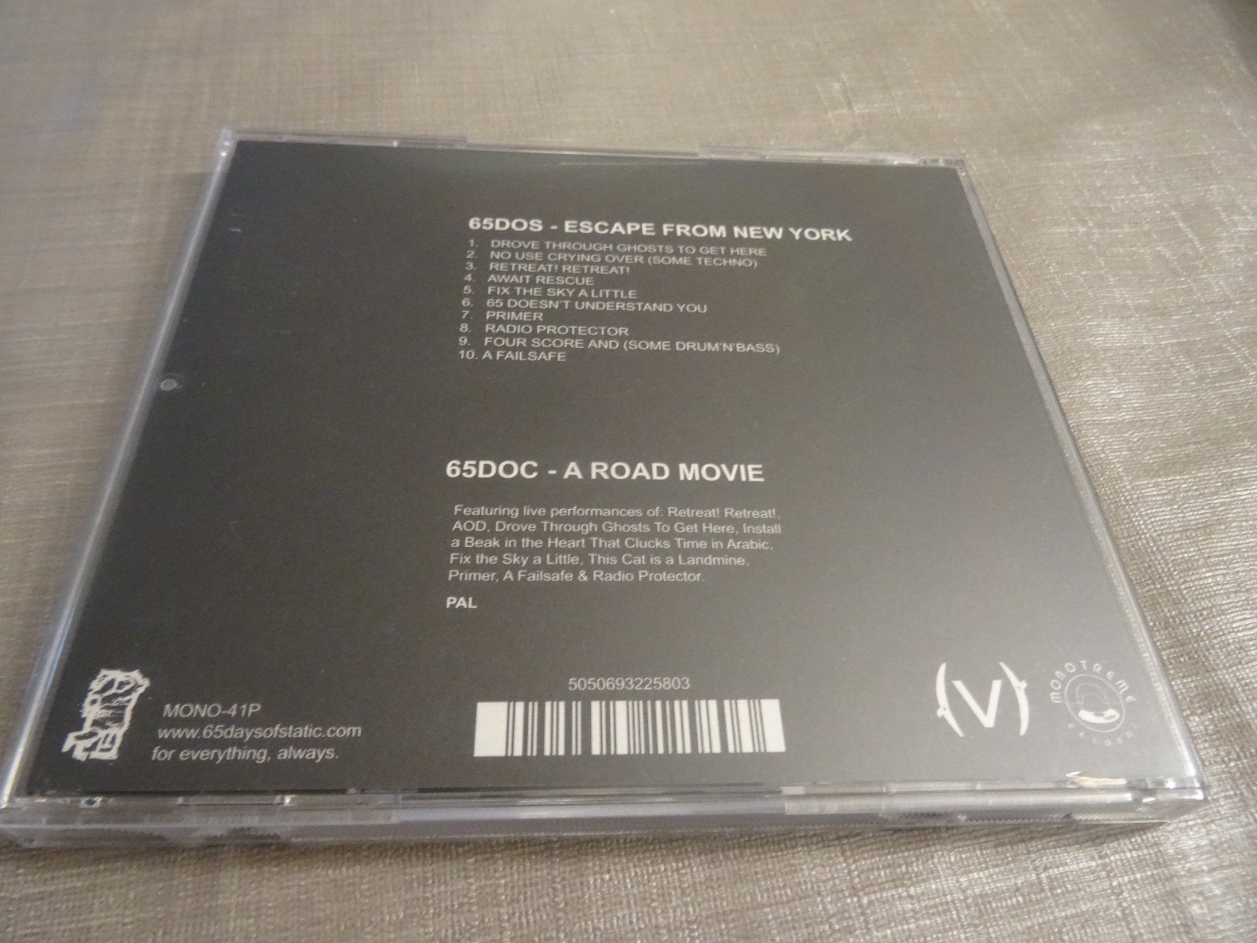 CDs: 65daysofstatic - Escape From New York CD – Gebraucht aus Olten von Disc-Ausverkauf 1