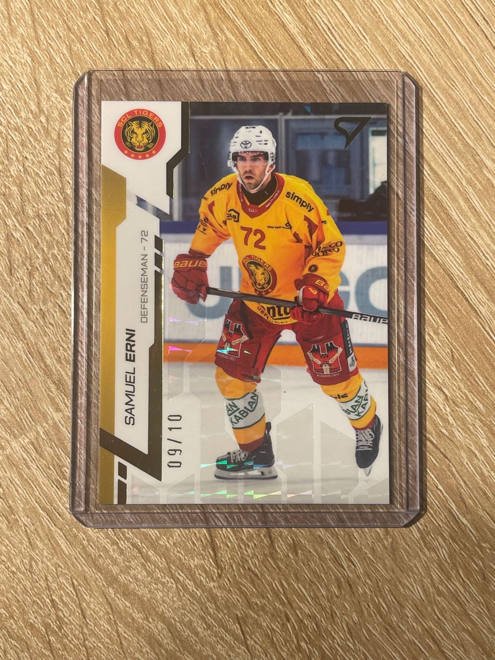 Sportzoo Sammelbilder & Trading cards: Samuel Erni SCL Tigers 09/10 – Gebraucht aus Thun von Suomitiger