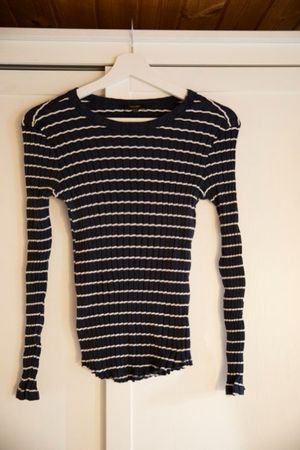 Langarmshirt gestreift Massimo Dutti, Grösse XS