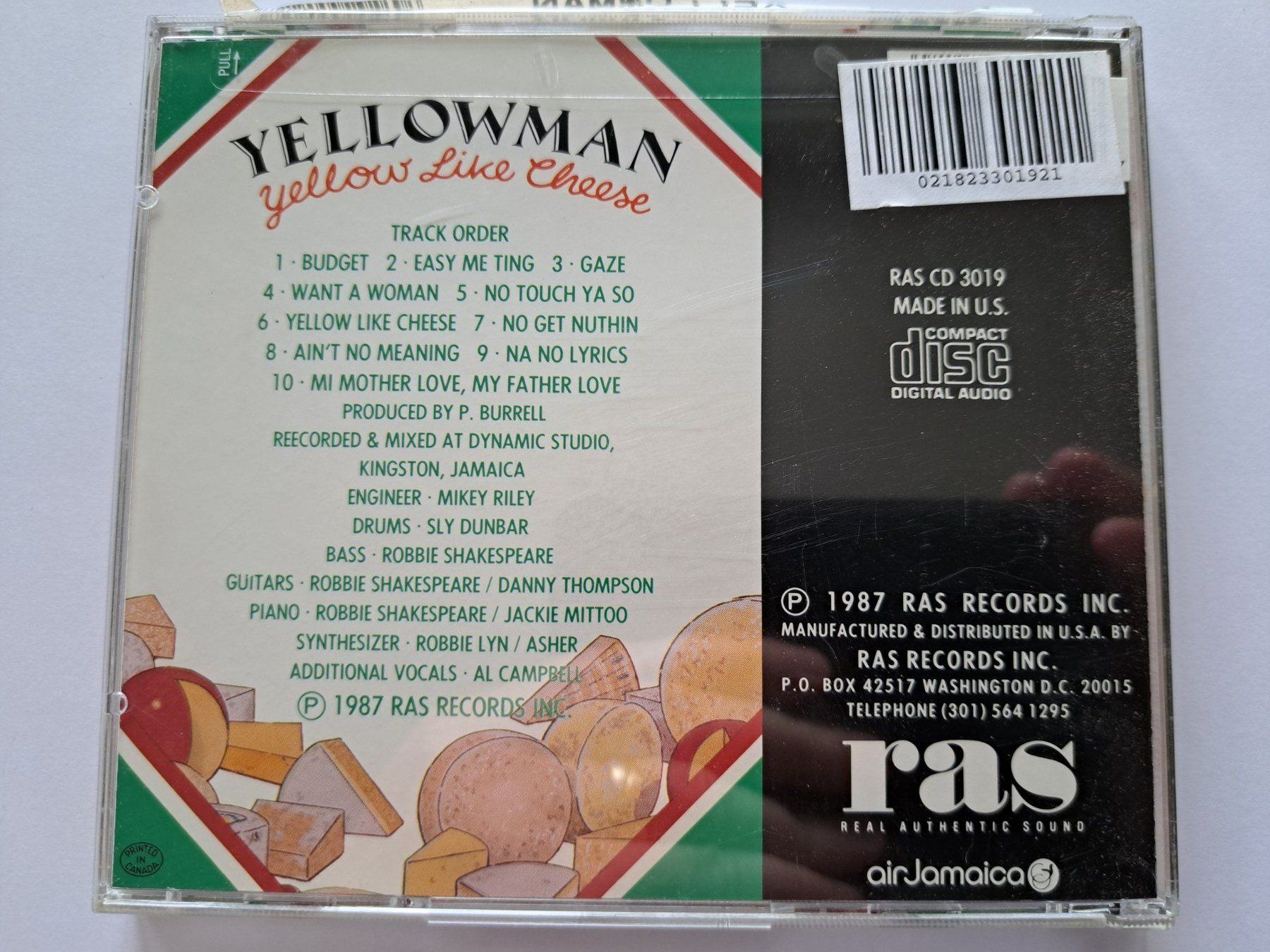 CD: Cd Yellowman - Yello Like cheese – Usato da Pully venduto da bro_n52j 1