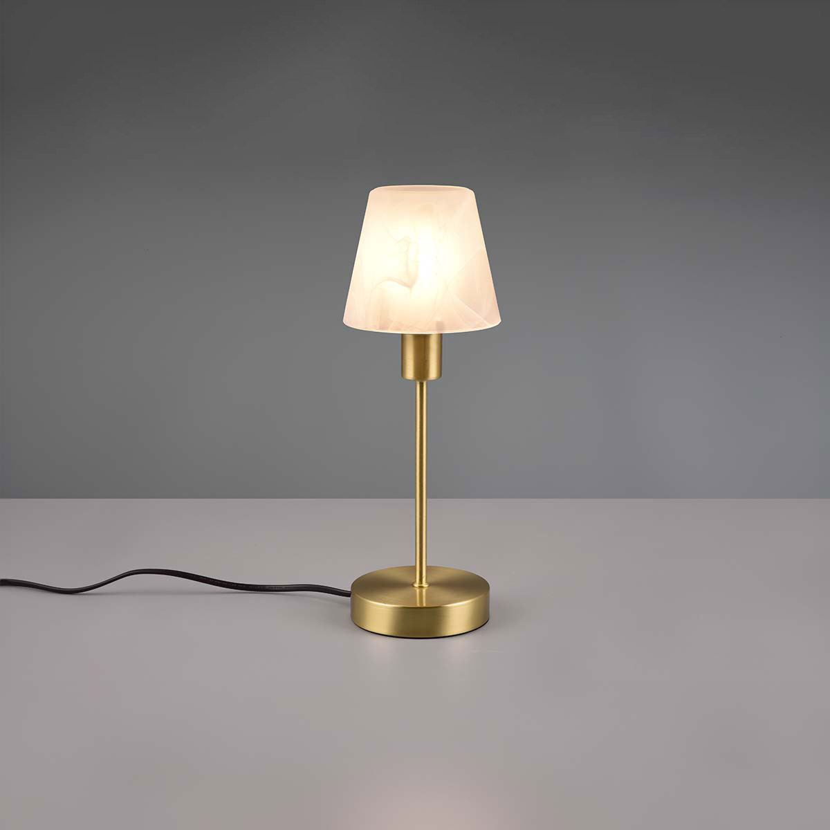 Lampade: Tischleuchte, Messing, 32 cm Höhe, IP20 – Nuovo (secondo la descrizione) da Kreuzlingen venduto da Smart-Light