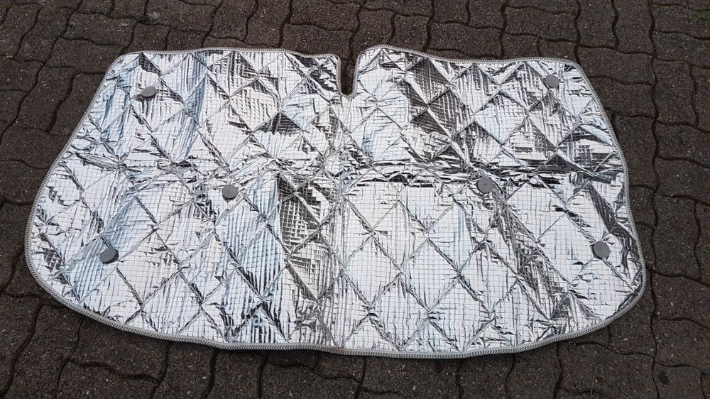 Caddy Frontscheibenabdeckung Thermomatte Für VW Caddy Heckklappe Ab 2021 | 7-lagig Vw Caddy Sonnenschutz