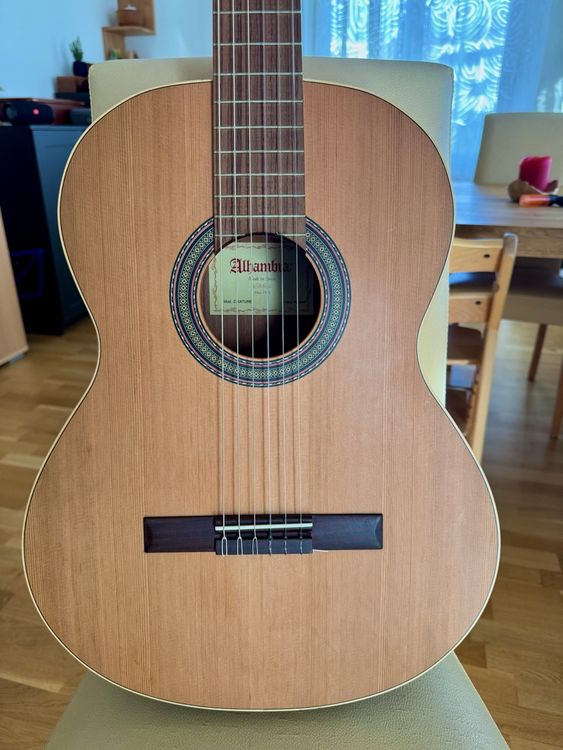 Gitarre Alhambra Z Nature (fast unbenutzt) inkl. Tasche (Gebraucht) in ...