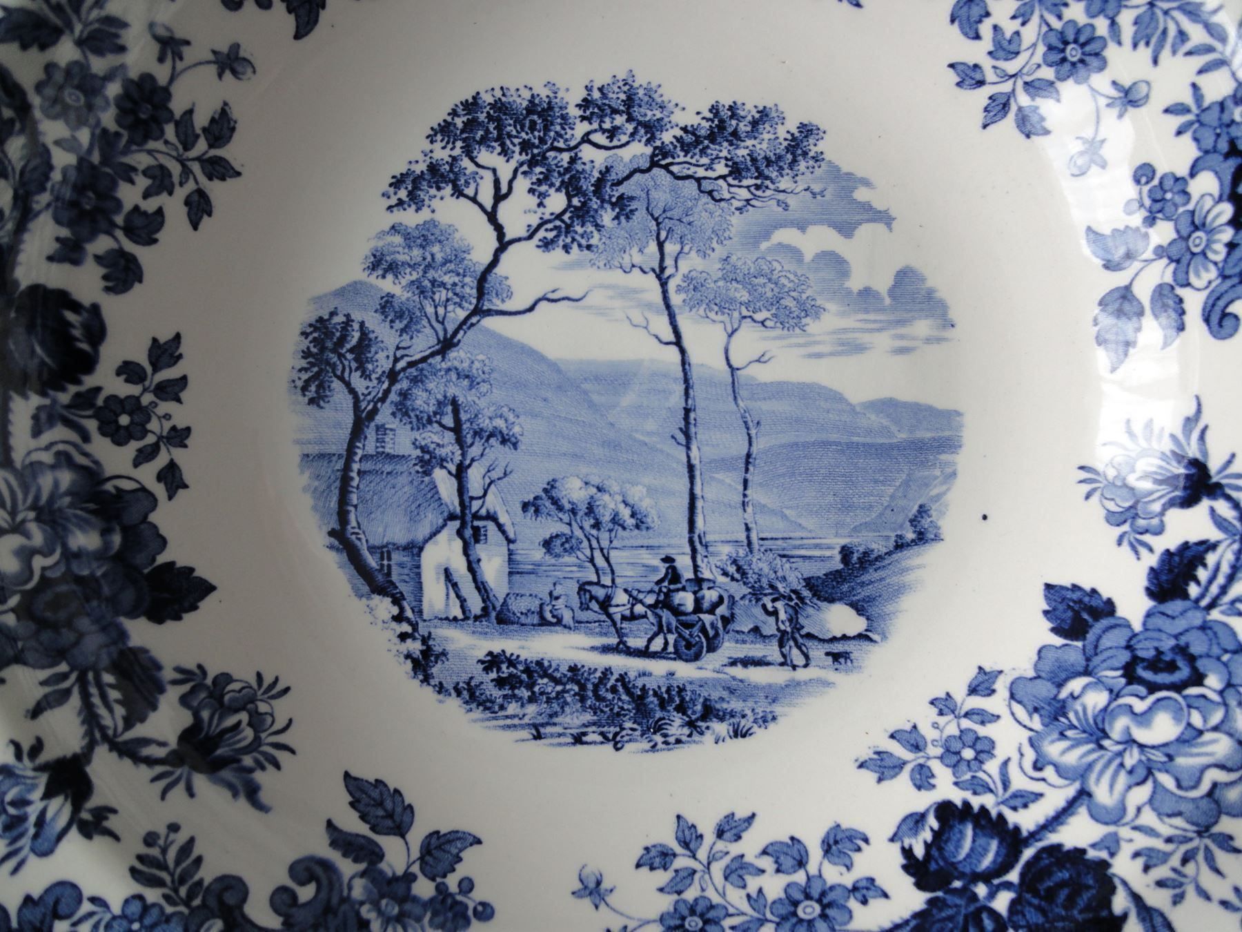 Ciotole: 1 Schüssel - Royal Worcester - blau – Usato da Chur venduto da omonia 1