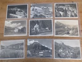 Tarasp im Engadin - etwa 155 alte Ansichtskarten.