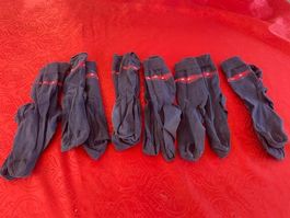 6 paar Socken 37-39 blau