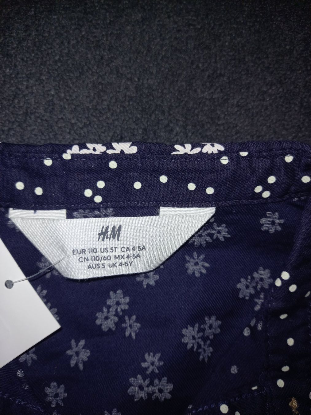 H&M Vestiti & Gonne: H&M  Blusenkleid Gr. 110.Neu – Nuovo (secondo la descrizione) da Urdorf venduto da Nataschli 1
