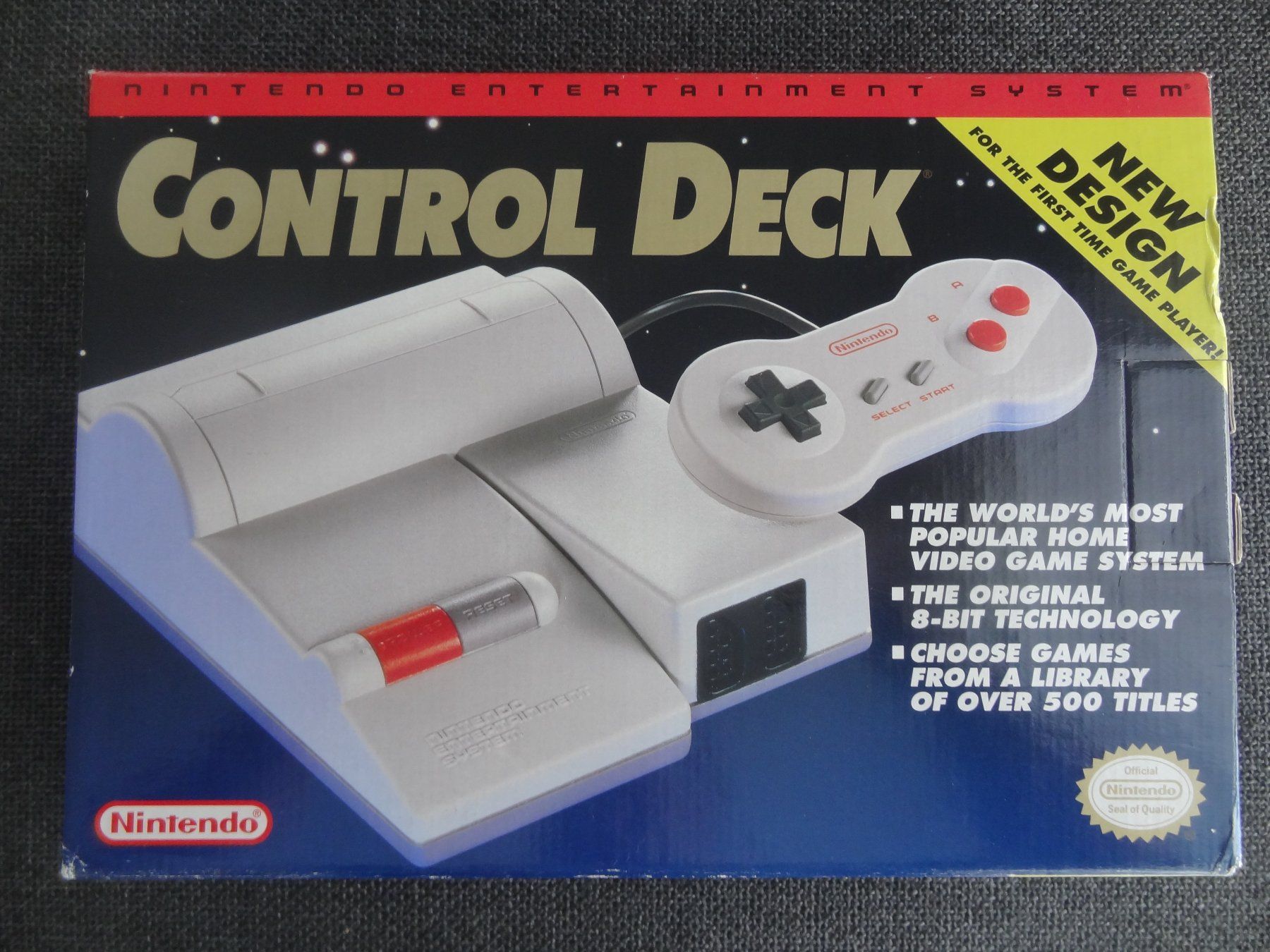 Nintendo Console: Nintendo NES -USA- Control Deck Konsole mit Bone - Pad NEU!! – Nuovo e nell'imballaggio originale da Lyss venduto da Famicom