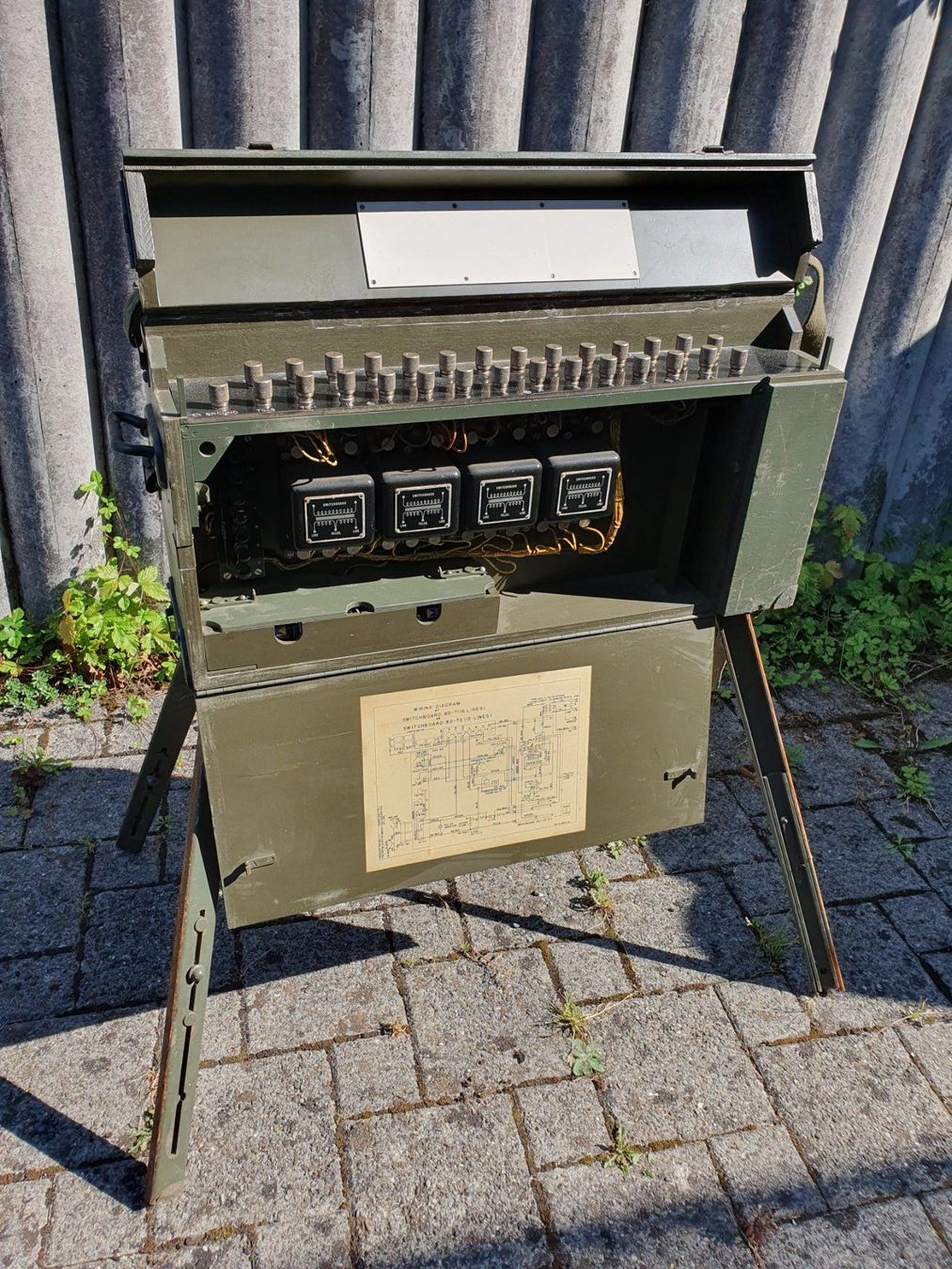 Telefone: Telefonstation / Switchboard BD 72 Signal Corps US Army WW2 – Gebraucht aus Stans von Way 4