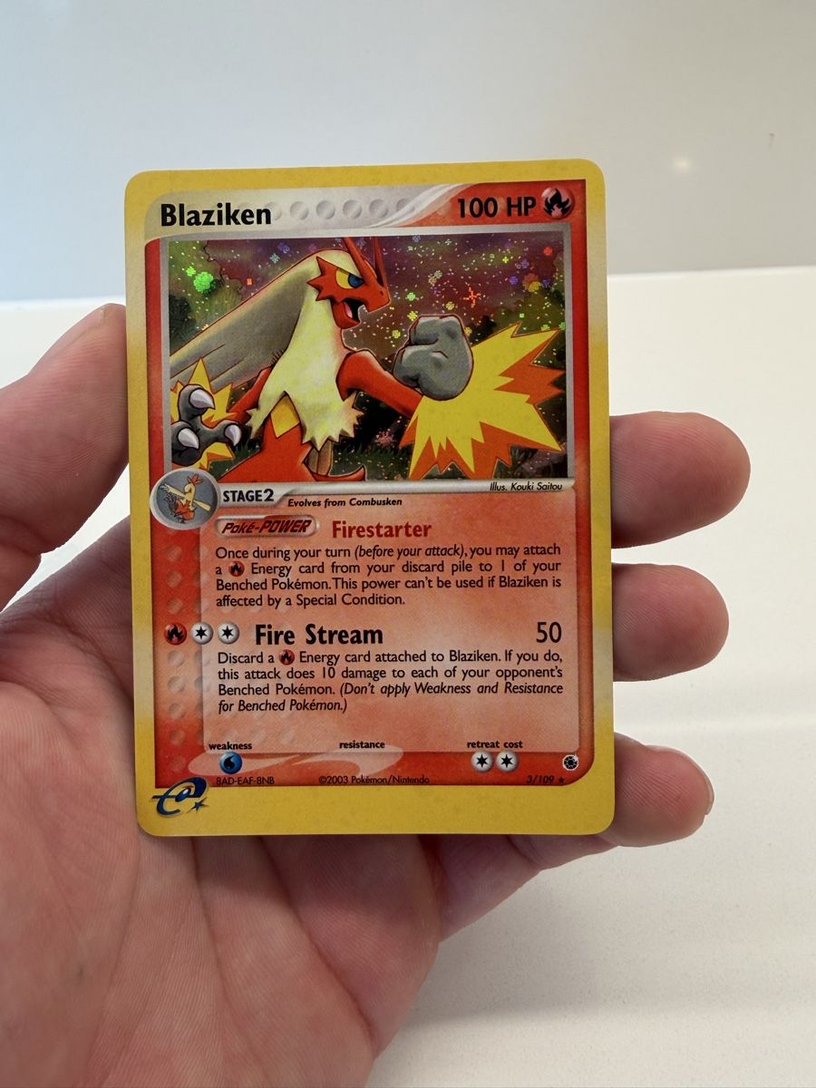 Pokémon Sammelbilder & Trading cards: Blaziken Holo Rare EX Ruby & Sapphire 2003 – Gebraucht aus Arlesheim von WungaBunga 2