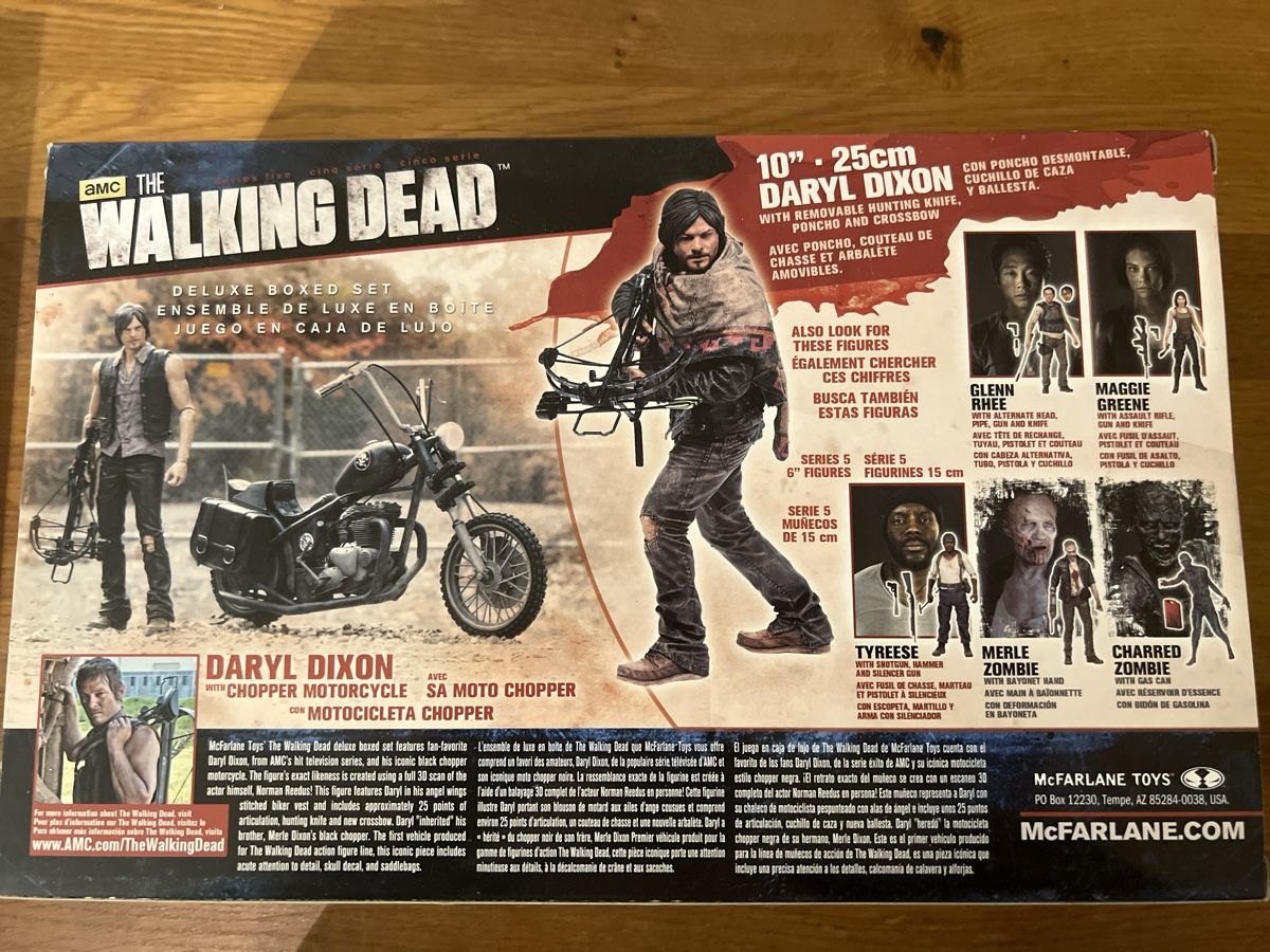 Statuette: The Walking Dead Daryl Dixon Chopper Deluxe Boxed Set – Nuovo e nell'imballaggio originale da Uznach venduto da Apuutze 4