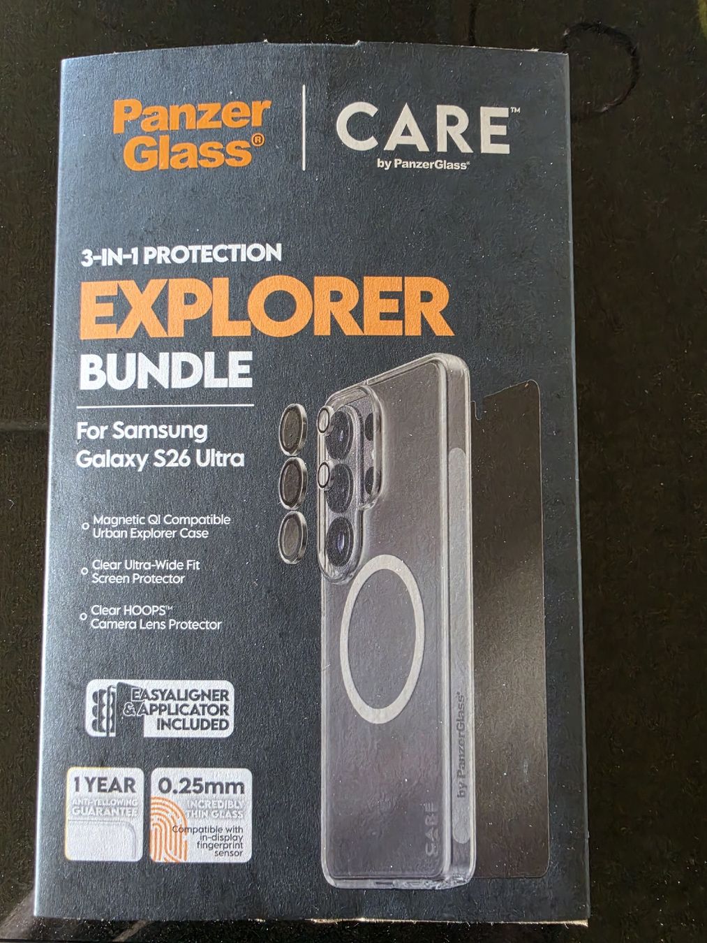 Cover & Protezioni schermo: PanzerGlass Explorer Bundle Samsung Galaxy S26 Ultra neu – Nuovo e nell'imballaggio originale da Rain venduto da gary777