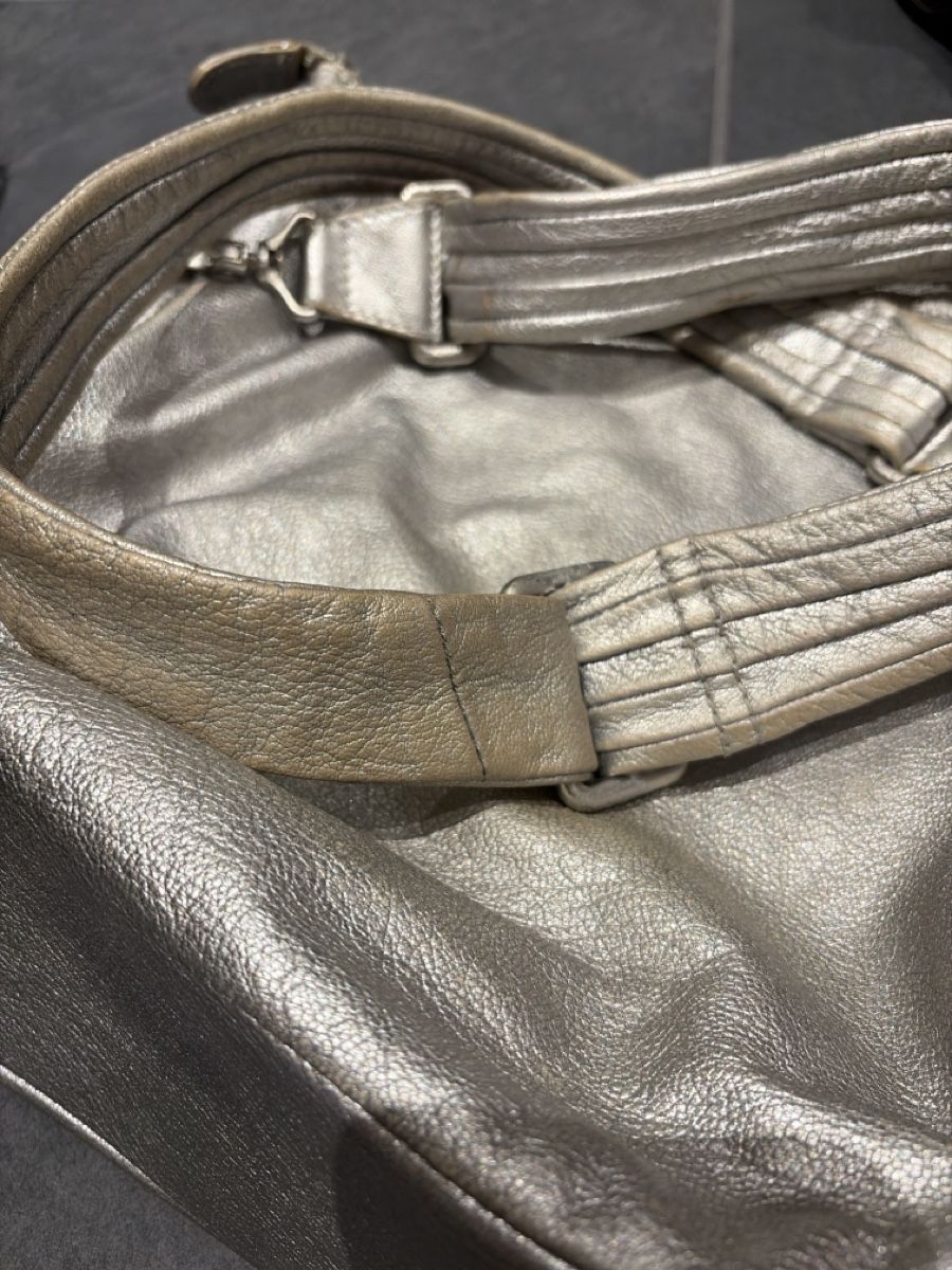 Stefi Talman Taschen für Damen: Silbrige Talman Tasche – Gebraucht aus Bern von Croquant 3