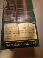 San Juan Car Co. #6714 On3 Idler Flat Car, Neuwertig