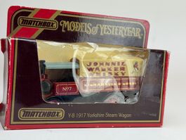 CH- Matchbox 1917 Yorkshire Steam Wagon Jonny Walker Whisky