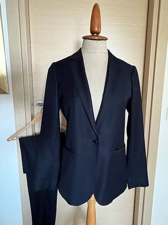 Tailleur Donna Massimo Dutti Blu Scuro - EU 40 come nuovo