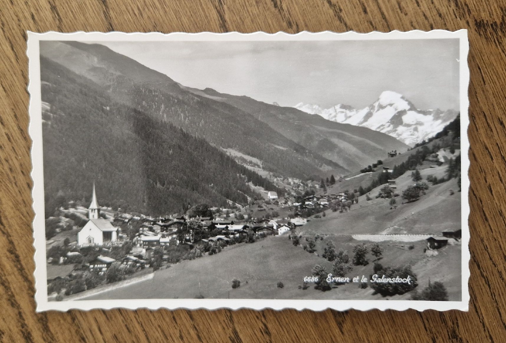 Cartoline postali: Erlen et le Galenstock – Usato da Ebikon venduto da Donar50