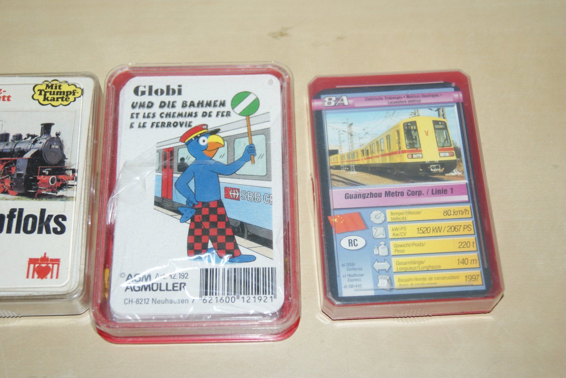 Giochi: Alte Eisenbahn Quartette - Komplette Set – Usato da Zürich venduto da Widi1 2