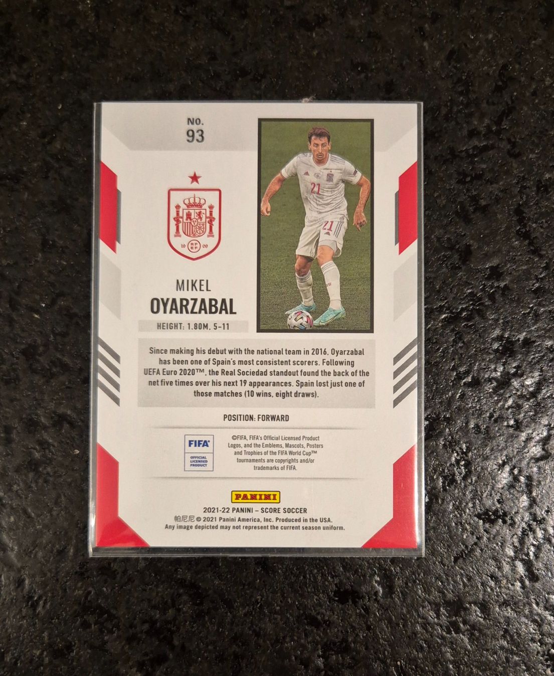 Topps Carte collezionabili: Mikel Oyarzabal /49 - Spanien - Panini – Nuovo (secondo la descrizione) da Burg AG venduto da Danoe 1