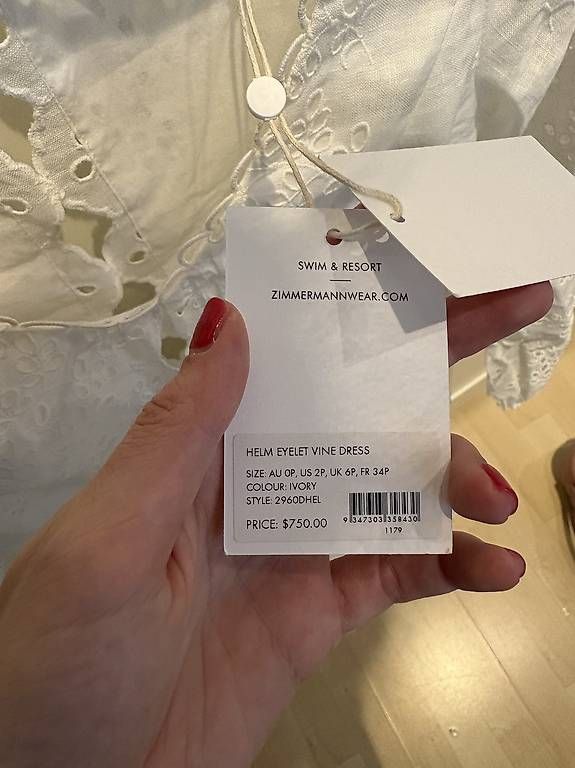 Zimmermann Vestiti: Zimmermann Kleid Brandneu – Nuovo e nell'imballaggio originale da Jona venduto da xweeknd 2