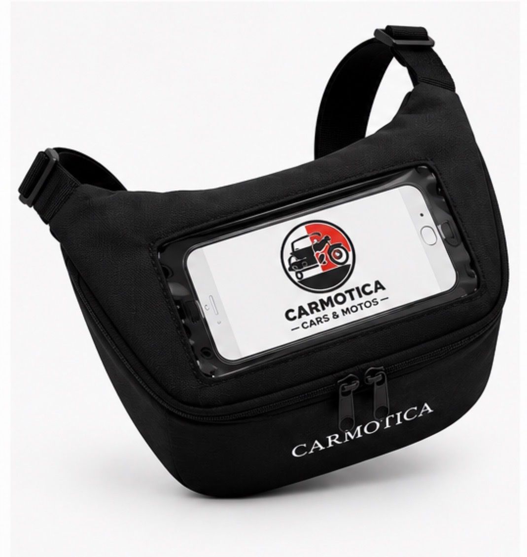 Sacs: Motorrad- & Crossbody-Tasche mit Touchscreen-Fenster – D'occasion à Schlieren par carmotica 1