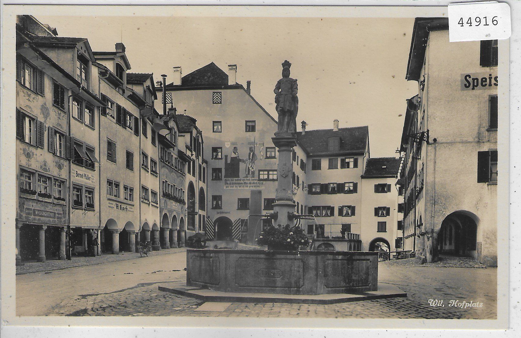 Cartoline postali: Wil SG - Hofplatz – Usato da Ettingen venduto da Kartenplanet