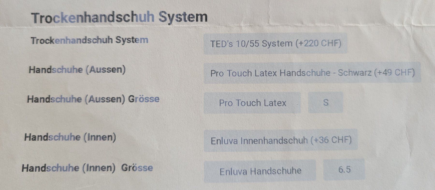 Mute per immersioni: Trockentauchanzug Ursuit – Nuovo (secondo la descrizione) da Zollikerberg venduto da WiCla01 9
