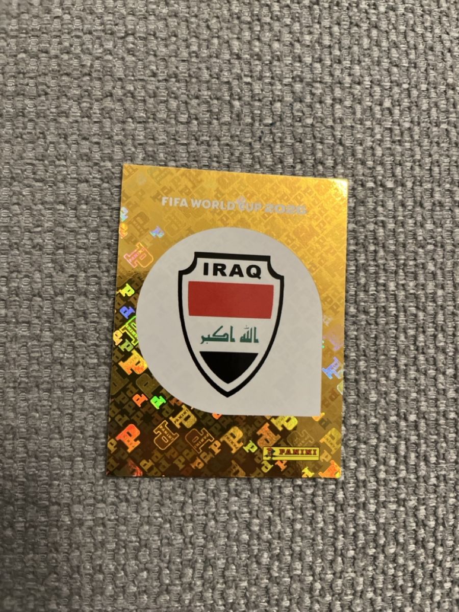 Panini Carte collezionabili: Panini WM Sticker Irak IRQ1 – Nuovo (secondo la descrizione) da Stäfa venduto da greety1981