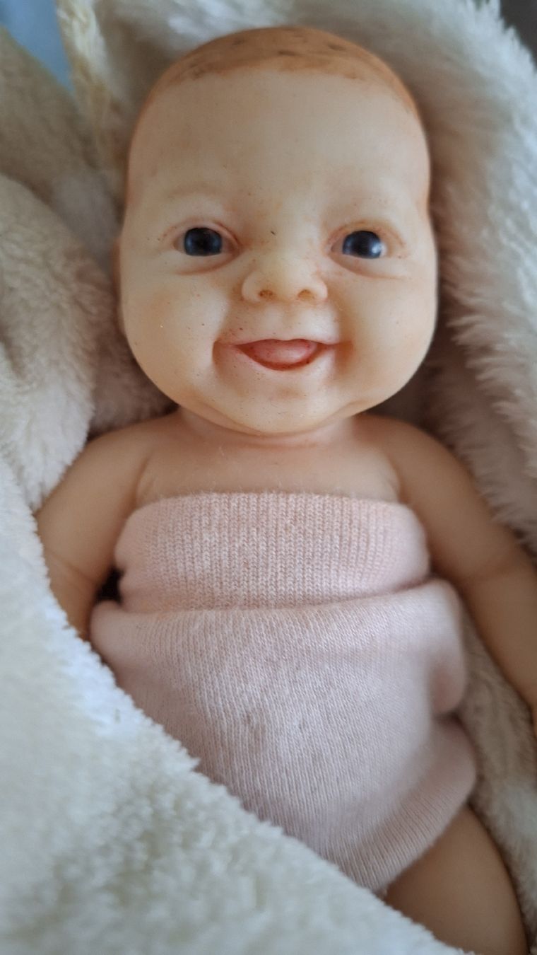 Bambole: HÜBSCHES SILIKONBABY 20 CM – Usato da Rotkreuz venduto da jud_7jrb 4
