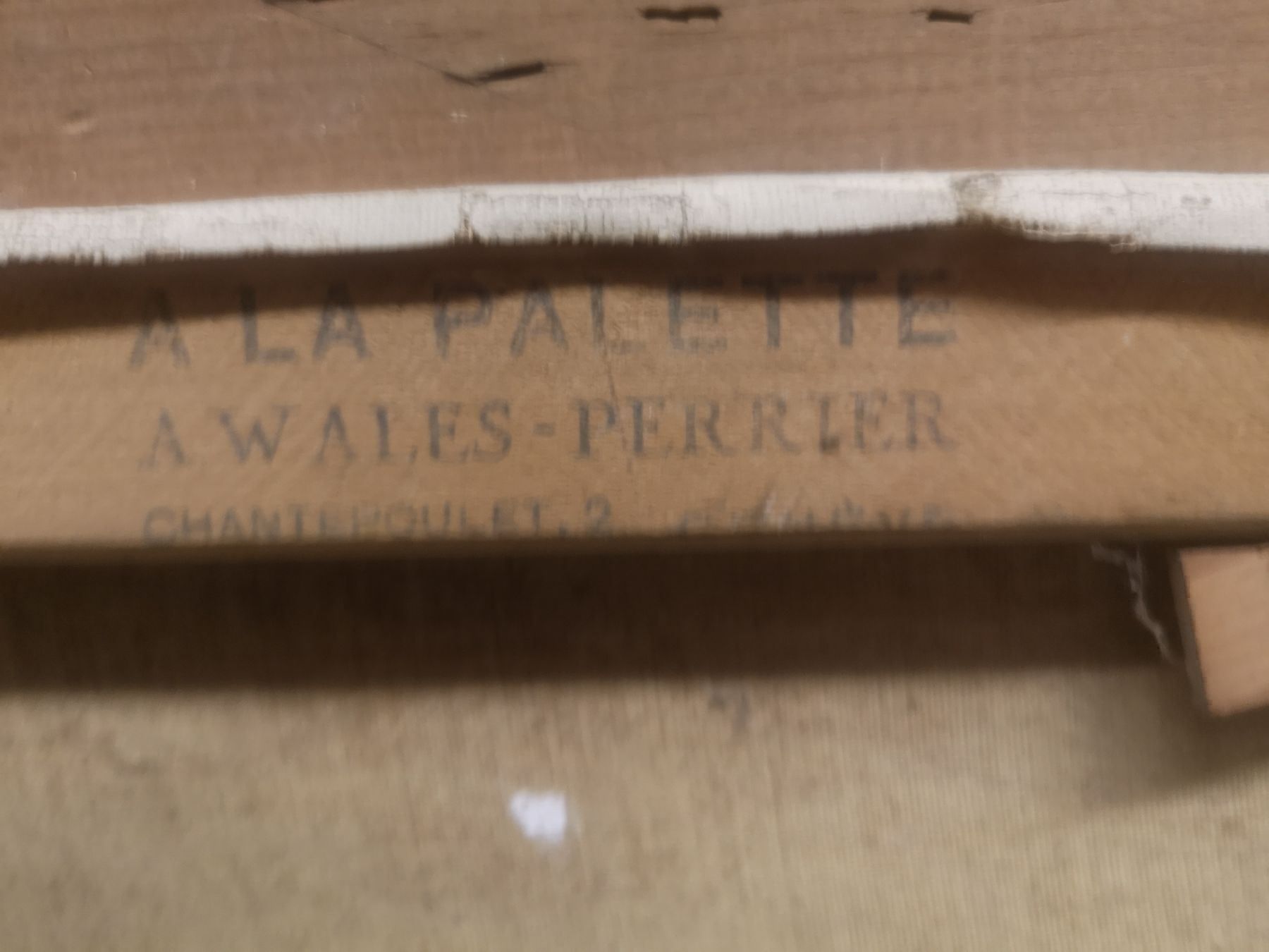 Gemälde: HUILE SUR TOILE ANCIENNE – Gebraucht aus Genève von Qanil77 6
