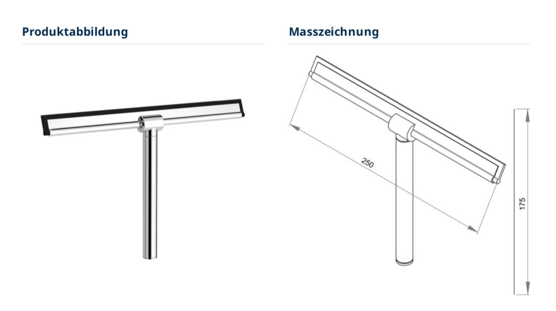 Altro per la casa: Duschwischer / Duschabzieher Bodenschatz – Nuovo e nell'imballaggio originale da Bäretswil venduto da clothes-freak 1