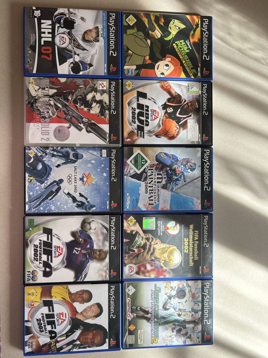 Sony Giochi: PS2 Spiele Sammlung: Salt Lake, Metal Gear Solid u.v.m. – Usato da Kandersteg venduto da selenat 2