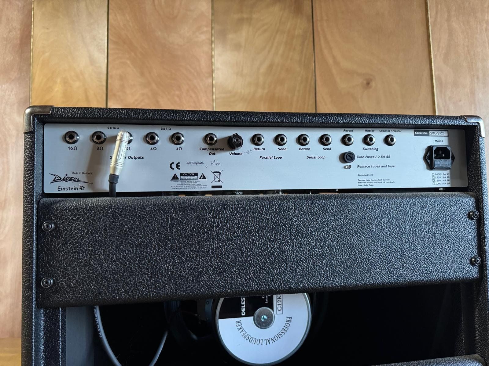 Verstärker: Diezel Einstein 2-Channel 50-Watt 1x12" Guitar Combo – Gebraucht aus St. Margarethen TG von Mac-PC 3