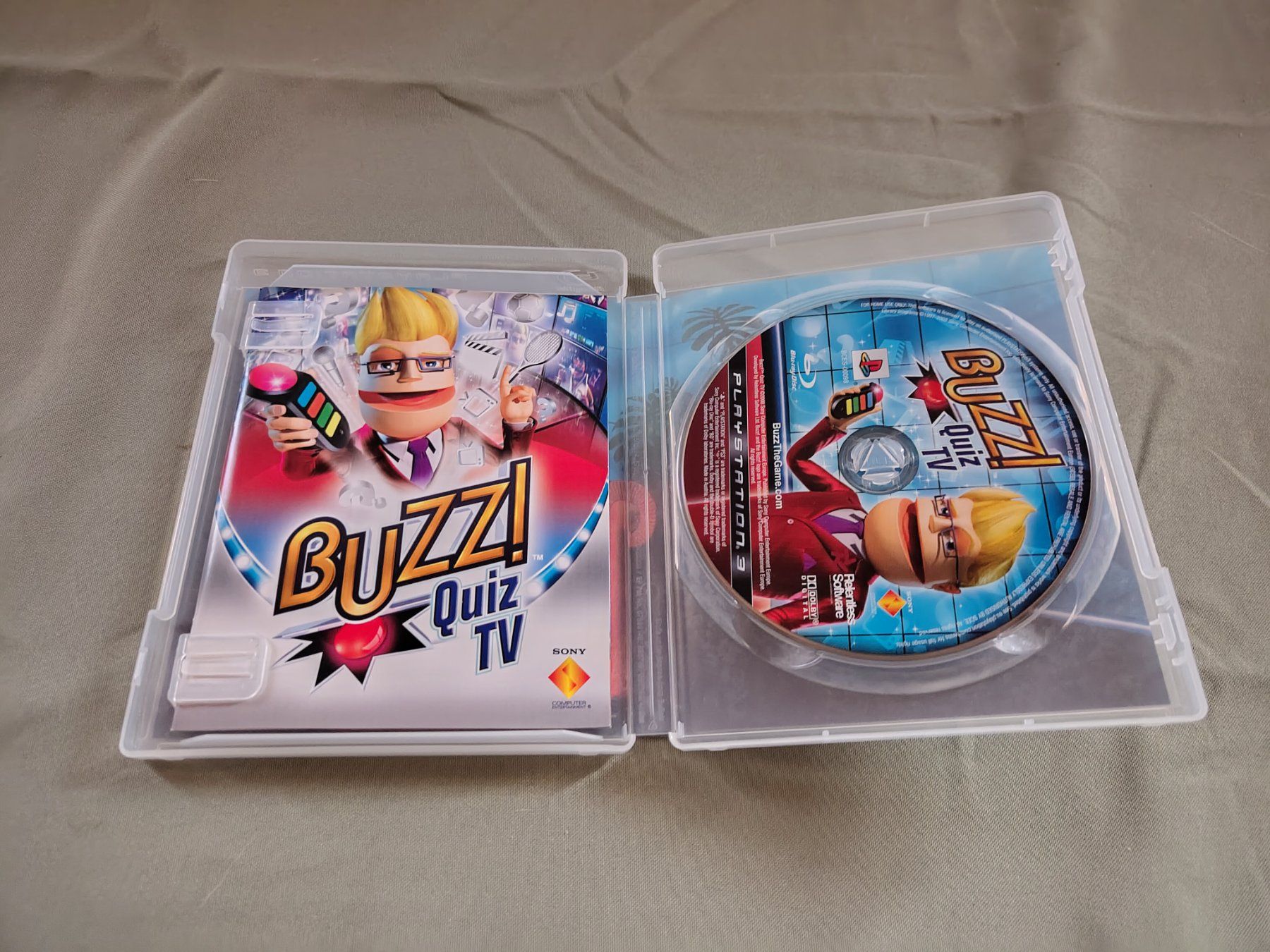 Sony Spiele: Jeu PS3 Buzz!: Quiz TV – Gebraucht aus Saxon von dan_drn5 1