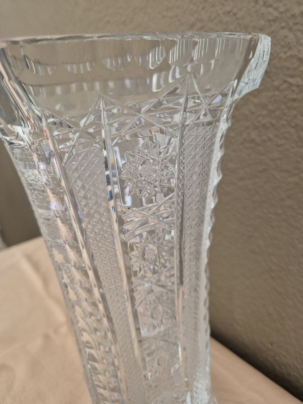 Vasi & Recipienti: Grosse Kristall Vase mit Schliff – Usato da Eschlikon TG venduto da zuzanka80 1