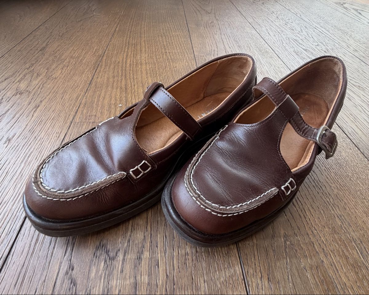 Scarpe da donna: Braune Halbschuhe von PAVEMENT Gr. 38 – Usato da Appenzell venduto da ErMaBaGm