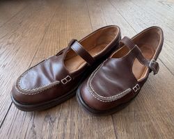 Braune Halbschuhe von PAVEMENT Gr. 38