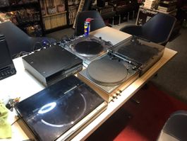 5x Plattenspieler Lenco Thorens u.s.w