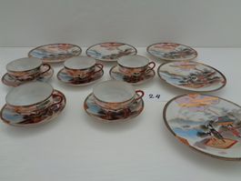 Teeservice Japan 15-tlg. - Vintage
