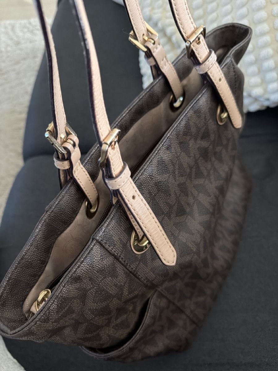 Michael Kors Borse da donna: Michael Kors dunkelbraun Signature Tasche – Usato da Dierikon venduto da corinna310 1