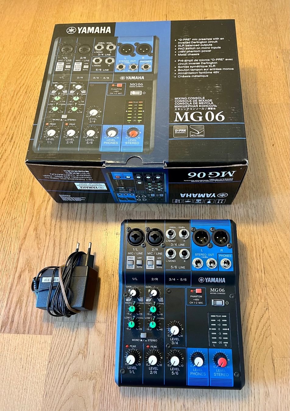 Yamaha Console di mixaggio: Mischpult YAMAHA MG 06 – Nuovo (secondo la descrizione) da Bern venduto da 100serious 1