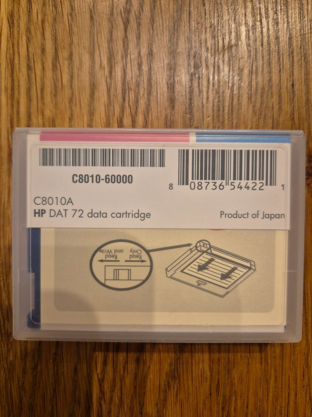 Hewlett Packard Dischi rigidi: Datenkassette, Hewlett-Packard HP DAT 72 C8010A – Nuovo e nell'imballaggio originale da Winkel venduto da Heuresis 1