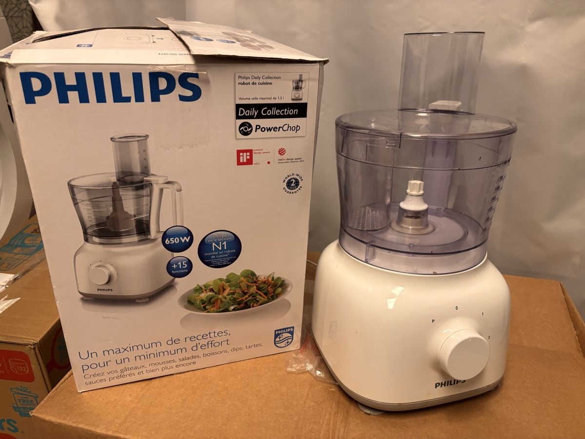 Philips Appareils de cuisine: Philips Daily Collection Food Processor - Excellent! – D'occasion à Zürich par O.Bond 1
