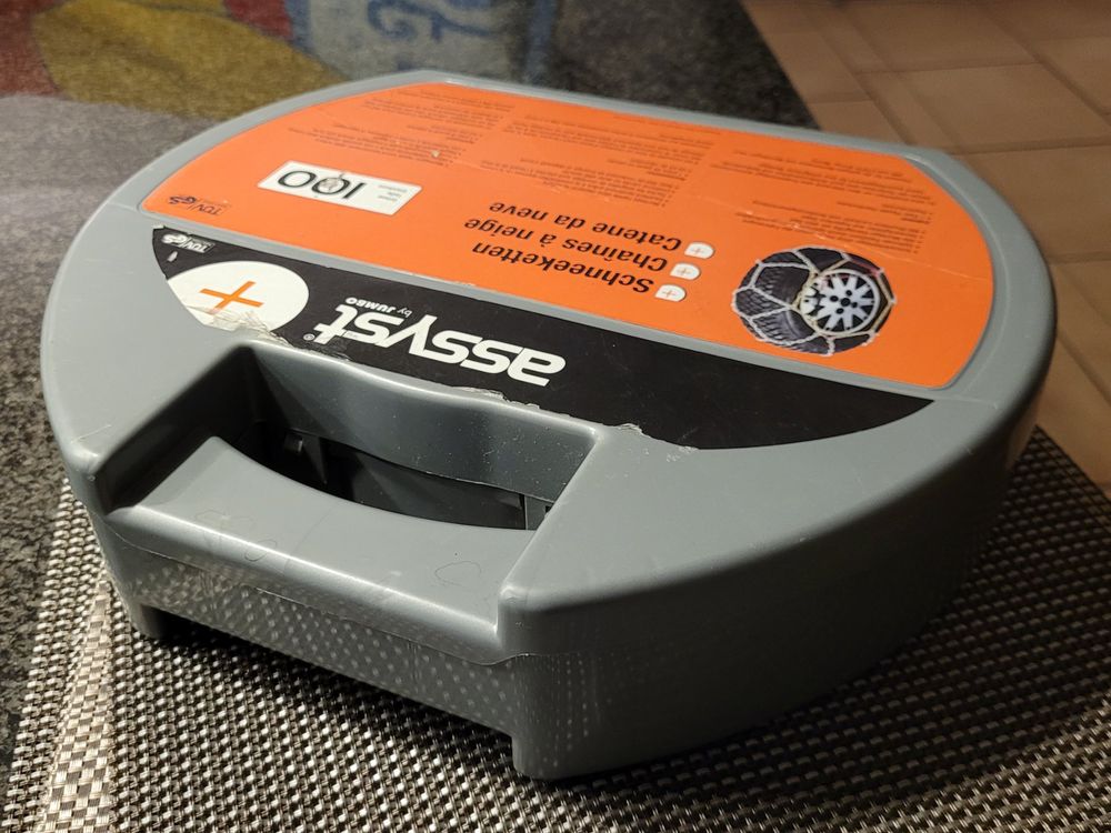 BB-EP Fast-Grip 9-215/60-17 - Feingliedrige Schneekette 9mm Mit Selbstspann- Mechanismus Für Die Reifengröße 215/60 R17 - TÜV, Ö-Norm (Made In Italy