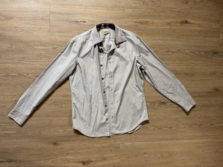 Burberry Hemd, Grösse M, hellgrau - Top Zustand!