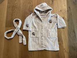 Bademantel Liewood beige Grösse 1-2 Jahre - Neuwertig!