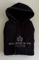 Balenciaga Paris Hoodie, Schwarz, Grösse M, Top Zustand!